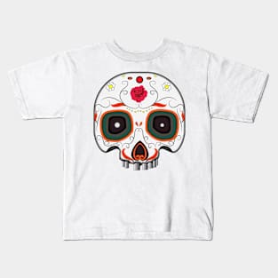 Colorful skull Kids T-Shirt